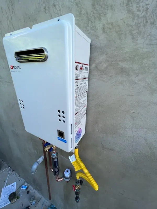 Tankless water heater installation for Clermont homes